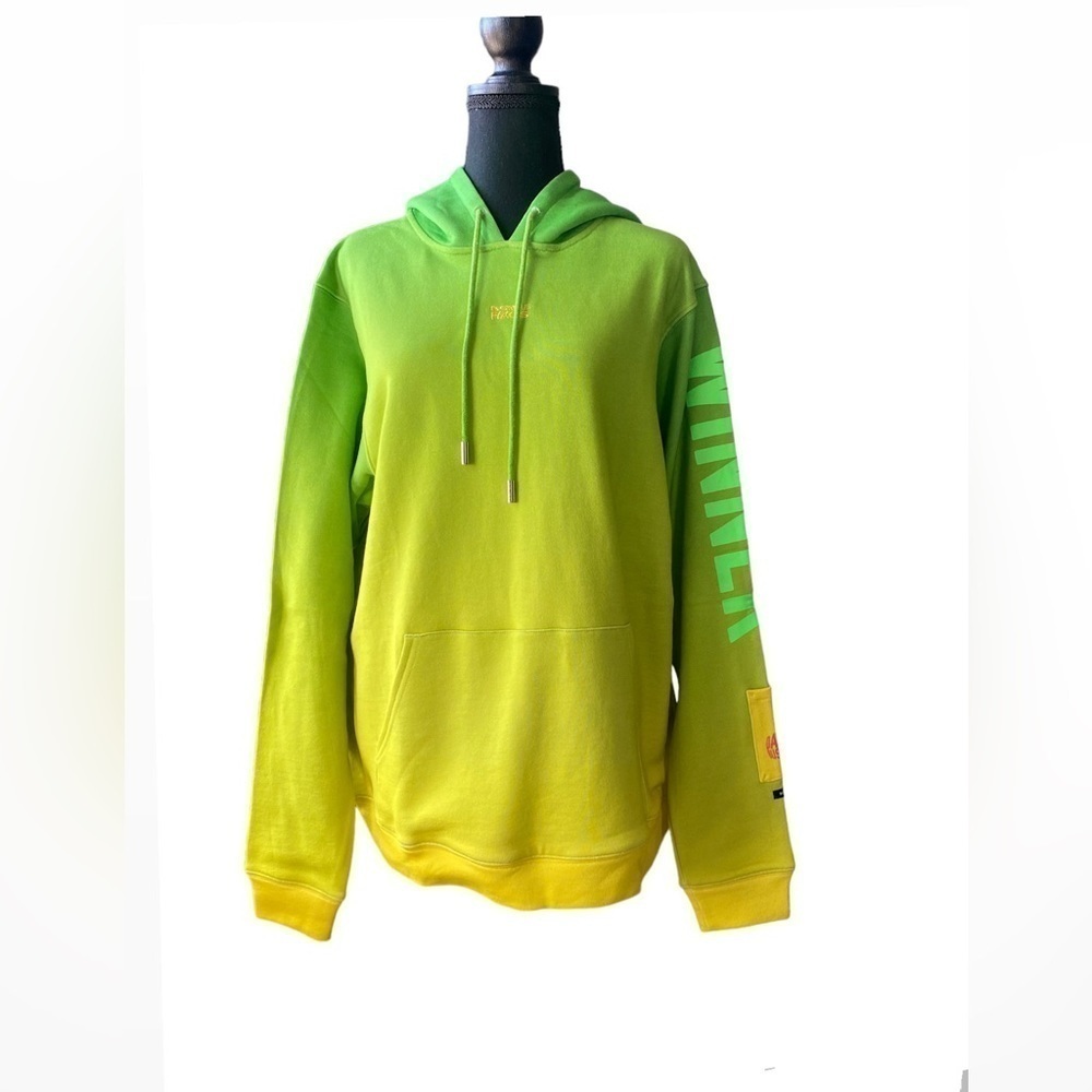 Bobblehaus Neon Green Graphic Hoodie NWT XS